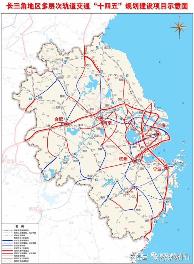 沪乍杭铁路最新规划图揭秘，卫沈海高速军科院出口融入布局