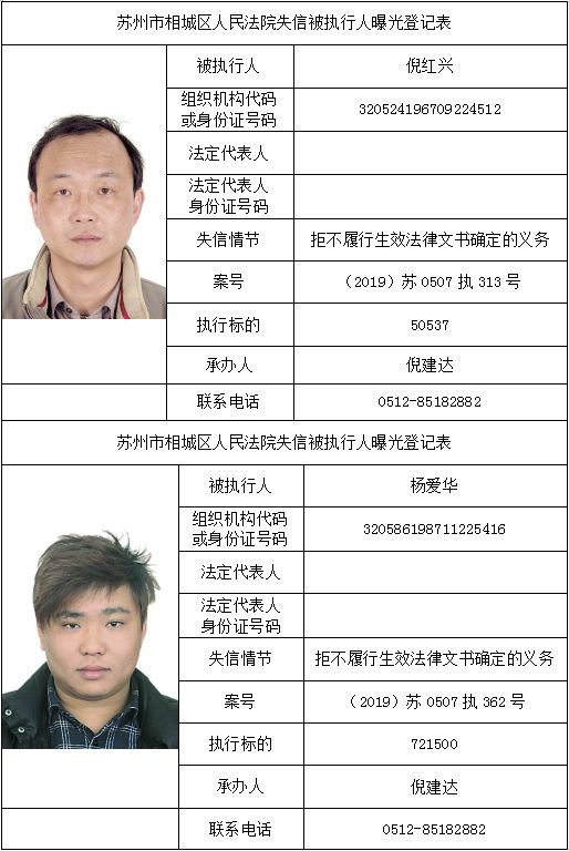 浦江最新老赖名单公示发布