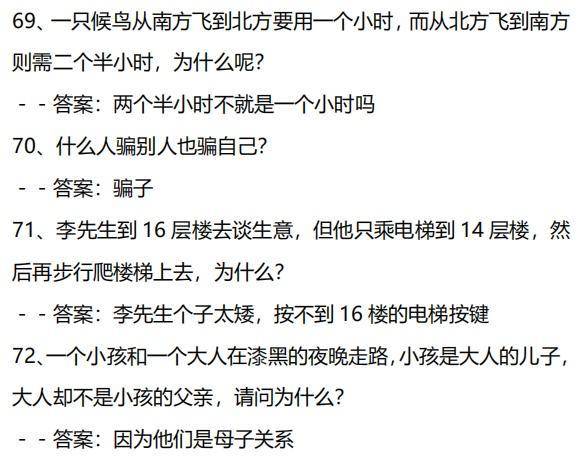 2011年最新脑筋急转弯，挑战思维的旋风