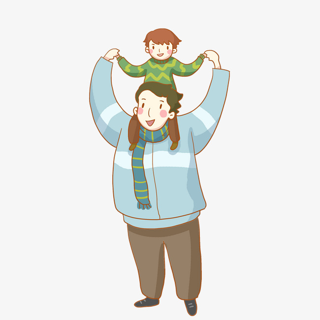 父子动漫，日常温馨时光